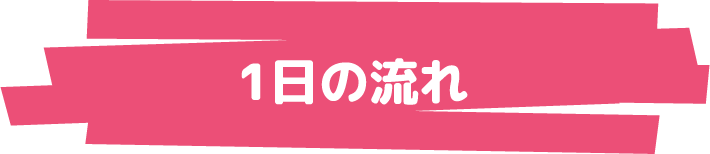 1日の流れ